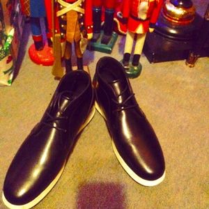 Alfani Men's Black Keith Hybrid Chukka